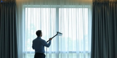 Commercial curtain steam cleaning service horningsea-park-nsw hotels offices